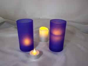 Blue Frosted Glasses (click to enlarge)