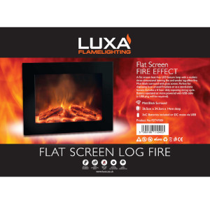 Flat Screen TV Fire (click to enlarge)