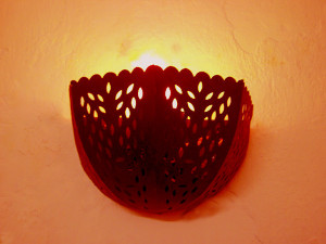 Round Iron Wall Lantern (click to enlarge)
