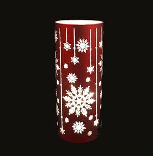 Snowie Snowflake Red (Battery with Timer) (click to enlarge)
