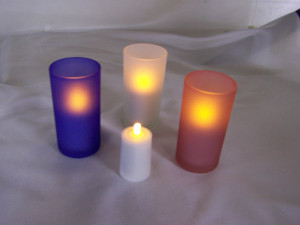 Tall Tea Light Candle (click to enlarge)